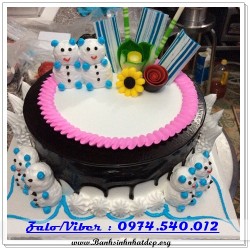 Mẫu Bánh Sinh Nhật Đẹp - A388